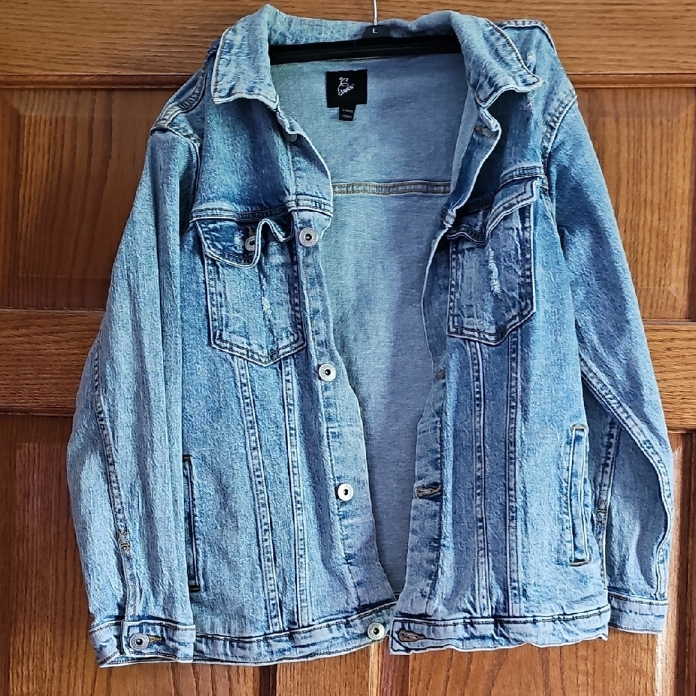 Art Class Light Blue Jean Jacket
